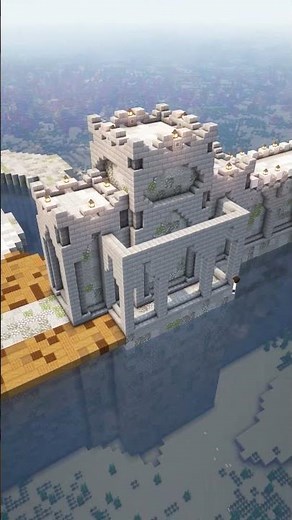 Ocean Castle Part 1 | Tutorial | Timelapse build