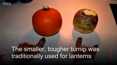 When it comes to Halloween lanterns the pumpkin prevails, but Scotland has a tougher tradition. 🎃 More: http://bbc.in/2dM1A8h | BBC Scotland News