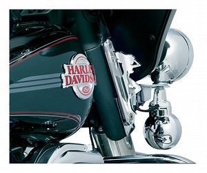 Install Custom Tie Down Brackets to Forks Kuryakyn • JPCYCLES.COM