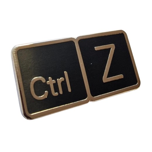 Keyboard Enamel Pin, Computer Badge - Etsy