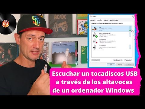TUTORIAL: How to connect a USB turntable to listen to it through your PC or laptop speakers 🔉💻