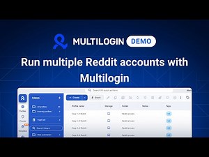 How to Manage Multiple Reddit Accounts with Multilogin