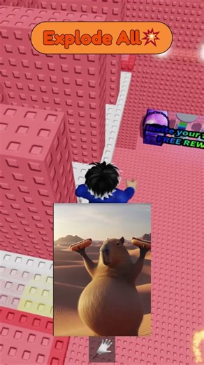 Chicken wing chicken wing #roblox #fun #subscribe