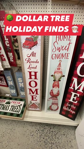 7.7K views · 115 reactions |  DOLLAR TREE HOLIDAY FINDS  #dollartreee #dollartreeholiday #dollartreechristmas #christmassigns #holidaydoorsigns #doorsigns #holidaydecorating #afforadableholiday | Domestic Superhero | Facebook