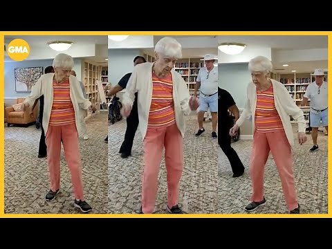 90-year-old former Rockette's hips still don't lie