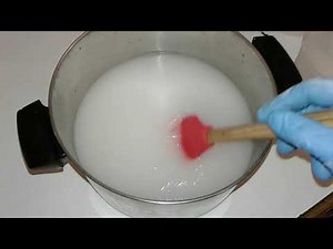 How I mix lye for cold process soap making | how to make soap for beginners