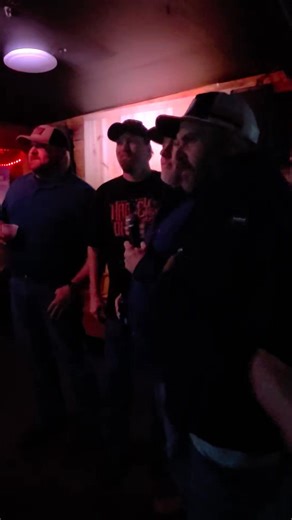 What the hell are friends for "Expect to steal your mic. But never the show!" I'm so glad my husband has friends like these goofs! This was the best part of the night. | Melody Nicole Mitchell | Facebook