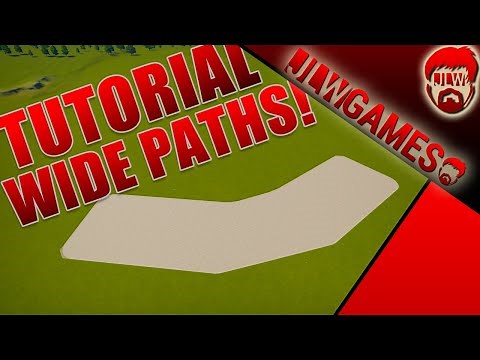 How to Make Wider Paths in Planet Coaster