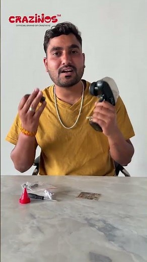 Mini Drift RC Car 🔥 1:64 Scale Desk Racing Car with RGB Lights | Crazinos