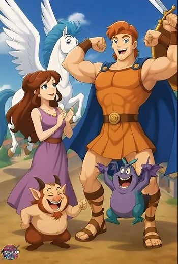 Anime mythic adventure inspired by Hercules | #Hercules #GreekMythology #ShonenJPN