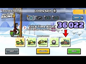 Hill Climb Racing 2 - 36022 points in LICKETY SPLIT Team Event