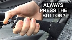 Always Press The Handbrake Button? Myth Busted | Video Automotive