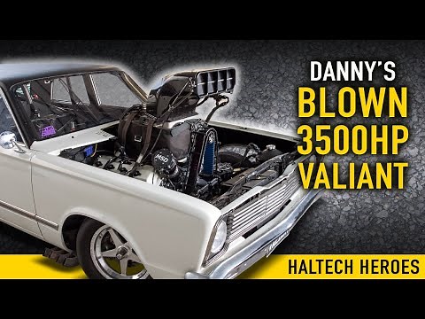 🏅 Danny's 3500hp Blown Hemi Valiant | HALTECH HEROES |