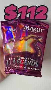 Episode 28: Two Commander Legends Collector Packs #mtg #commander #tcg #packopening #draft #legend