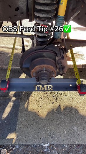 DIY Toe Alignment Using TMR Alignment Plates | OBS Ford Tip #26