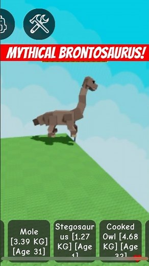 I hatched a Mythical Brontosaurus Pet Dinosaur! Grow a Garden