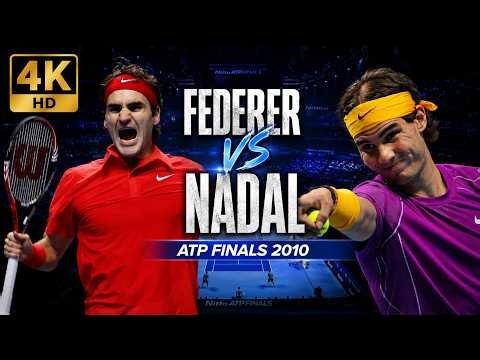 Roger Federer vs Rafael Nadal - World Tour Finals London 2010 ● 4K Highlights
