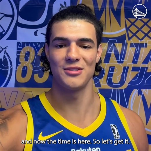 From dreams to reality. Welcome, Gui 👏 | Golden State Warriors