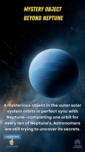 Did You Know About Neptune’s Secret Companion? Astronomers have found something strange lurking in the outer solar system—a mysterious object locked in perfect synchronization with Neptune. #space,#astronomy,#solarsystem,#outerspace,#Neptune,#cosmic,#cosmos,#mystery,#spaceexploration,#science,#astrophysics,#NASA,#spacefacts,#universe,#planet,#sciencefacts,#spacephotography,#astrophotography,#spacetech,#spaceoddities,#spaceanomaly,#astro,#discoveries,#spacevideo,#spaceart,#cosmicwonder,#deepSpace