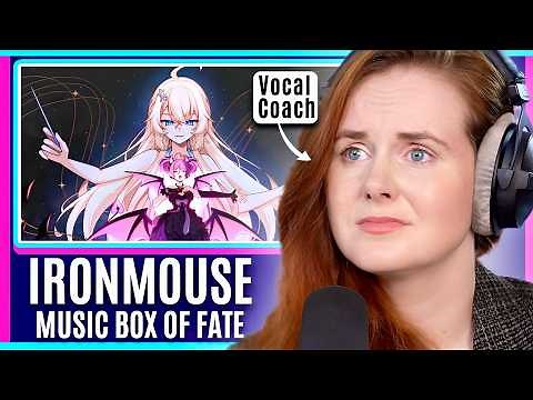 Vocal Coach discovers Ironmouse singing... and can't believe it!