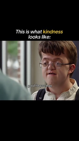 This is what kindness looks like.