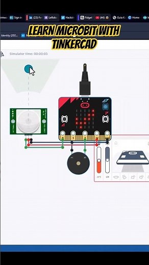LEARN MICROBIT WITH TINKERCAD #microbit #maker #diy #tinkercad #maker #bbc #learning #gettingstarted