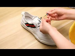 TUTORIEL LACET ELASTIQUE SANS NOEUD AUTOBLOQUANT