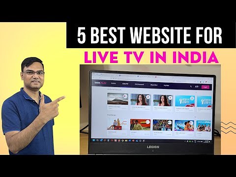 (Hindi) How to watch LIVE TV on Laptop FREE and PAID | best website to watch LIVE TV channels on PC