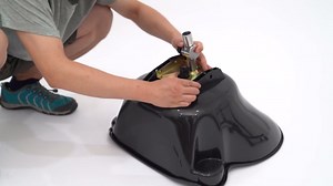 Portable Shampoo Bowl with 2 Buckets Adjustable Shampoo Bowl with Electric Pump, Drain Hose, 4 Wheels Adjustable Portable Hair Wash Bowl for Home, Beauty Salon, Spa, Black