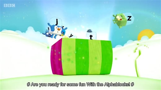 【For weekdays】15-第1季Alphablocks.S01E15.UFO