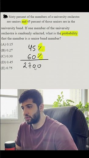 GMAT Math: Solving a probability question | Step-by-Step solution