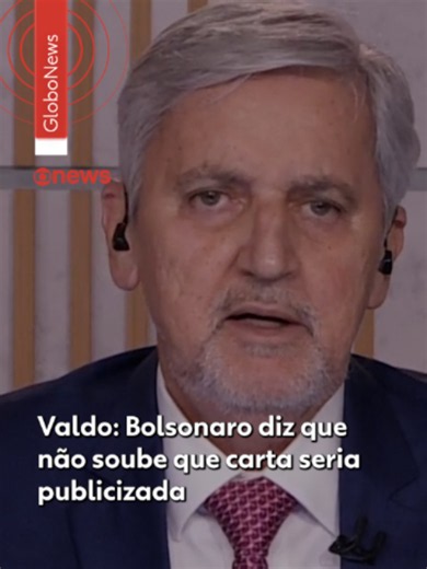 Blog do Valdo Cruz - A defesa de Jair Bolsonaro afirmou, ao Supremo Tribunal Federal (STF), nesta quarta-feira (15) que o ex-presidente