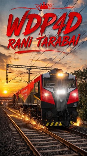 🔥 WDP4D RANI TARABAI LIVERY | Sunrise Run | Microsoft Train Simulator | Dehradun Sim World 🚂