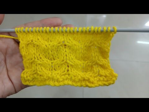 The easiest cable knitting design you have ever seen. Beginners friendly sweater pattern.