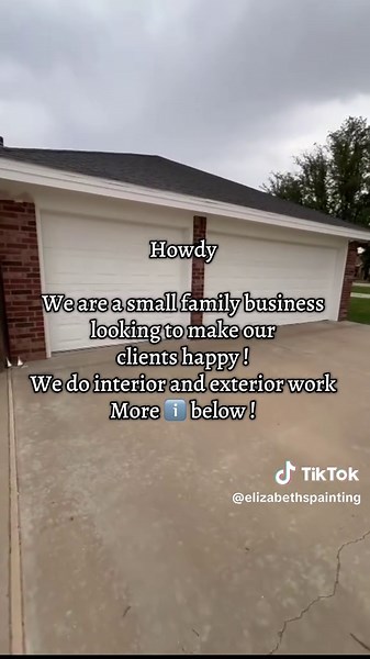 Brand new looking trim and garage doors ✨ We do #freeestimates📲 📧: elizabethspros@aol.com 📞: (832) 239-0719 #Pros #interiorandexteriorpainting #smallbusinessowner #elizabethspainting