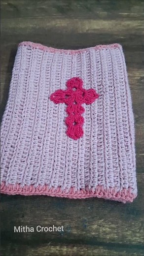 📖✨ Beautiful Crochet Bible Cover | Handmade with Love 🙏🧶#CrochetBibleCover #BibleCover #Crochet