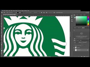 Recreating the Starbucks Logo in Adobe Photoshop | Step-by-Step Tutorial 🎨☕