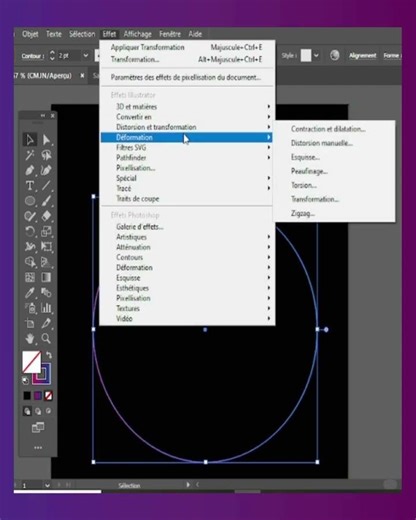 Gradient Shape Tutorial | Illustrator ✨#illustrator #gradient #designtutorial #shorts