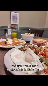 Yummy breakfast with little Barbie! | Keys Cafe & Bakery White Bear Lake