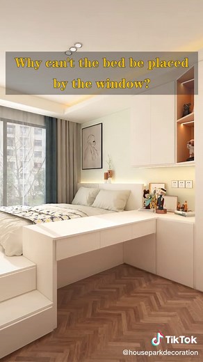 Bed close to window #bedroom #windows #bedframe