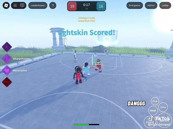 Explosive Roblox Basketball Skills in Action!