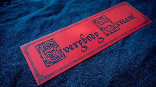 Everybody Scream! Bumper Sticker - Etsy