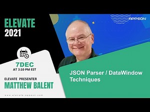 JSON Parser / DataWindow Techniques