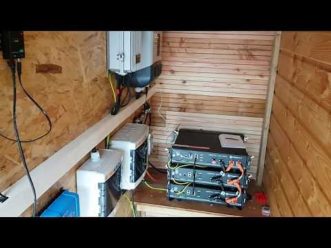 BATTERIES SOLAIRES LITHIUM EN SITE ISOLÉ