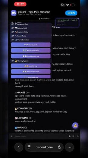 Discord Selfbot/ Mod Menu 2026!