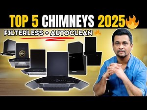 Best Chimneys Under ₹20,000 in India 2025 | Best Kitchen Chimneys India 2025 Filterless & AutoClean