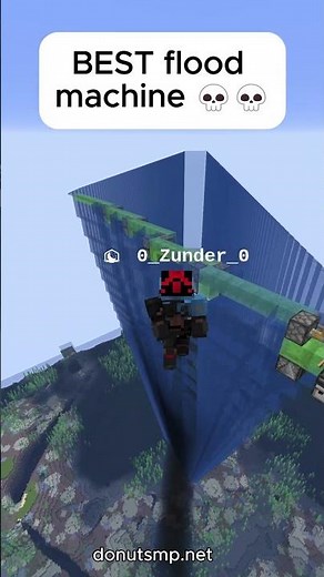 Best donutsmp Flood Machine #donutsmp