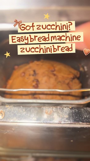 Bread machine zucchini bread recipe