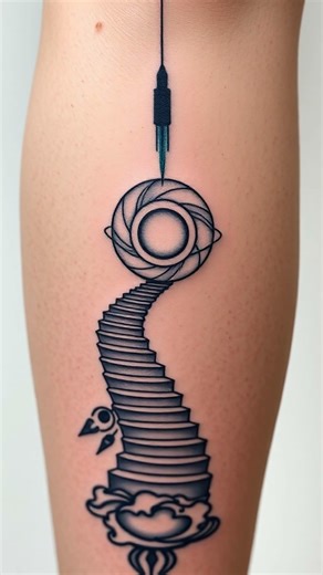 Astral Voyage: Next-Level Fine Line Tattoos Inspired by the Cosmos