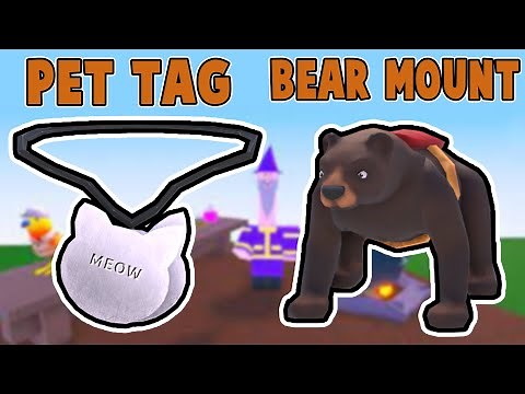 HOW TO GET THE PET TAG & BEAR MOUNT IN WACKY WIZARDS! *NEW*